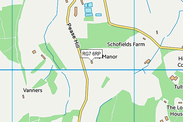 RG7 6RP map - OS VectorMap District (Ordnance Survey)