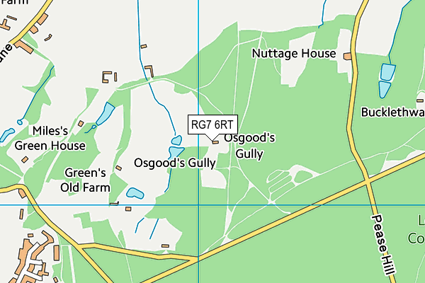 RG7 6RT map - OS VectorMap District (Ordnance Survey)