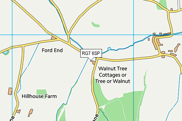 RG7 6SP map - OS VectorMap District (Ordnance Survey)