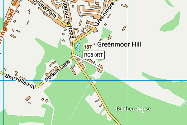 Map of ASHMORE & GREEN LTD at district scale