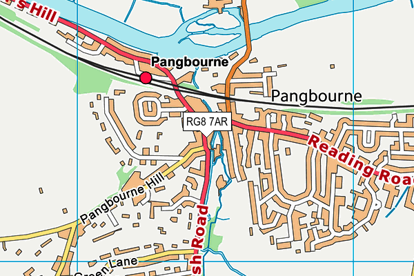 Map of PANGBOURNE KEYS LTD at district scale