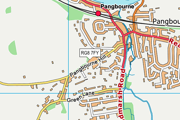 RG8 7FY map - OS VectorMap District (Ordnance Survey)