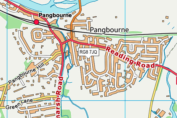 Map of THE BEAUTY BOX (PANGBOURNE) LIMITED at district scale