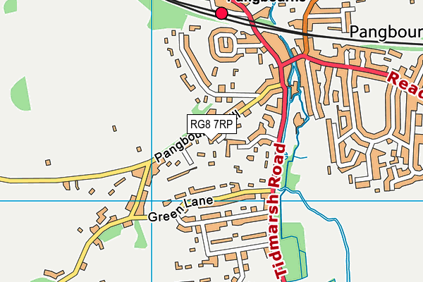 RG8 7RP map - OS VectorMap District (Ordnance Survey)