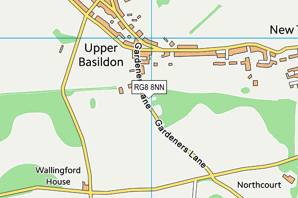 RG8 8NN map - OS VectorMap District (Ordnance Survey)