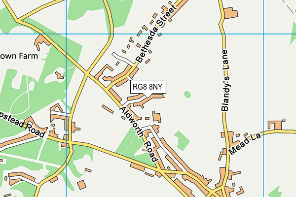 Map of RUTH CANE LIMITED at district scale