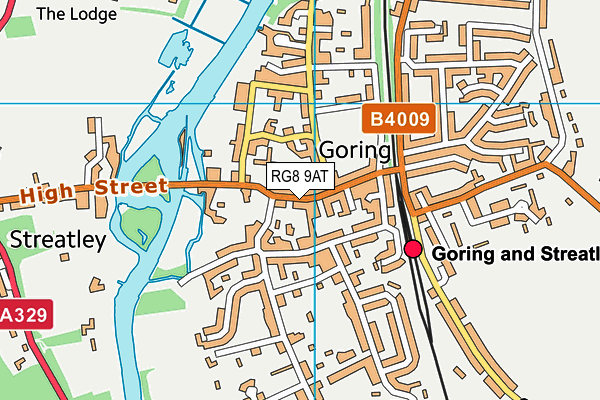 Map of GORING FOOD LIMITED at district scale