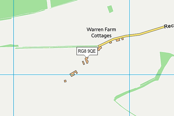 RG8 9QE map - OS VectorMap District (Ordnance Survey)