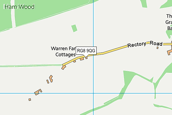 RG8 9QG map - OS VectorMap District (Ordnance Survey)