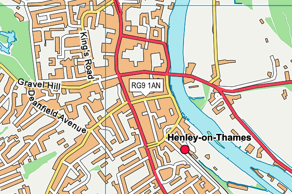 Map of THAMES VALLEY BALLOONS LIMITED at district scale