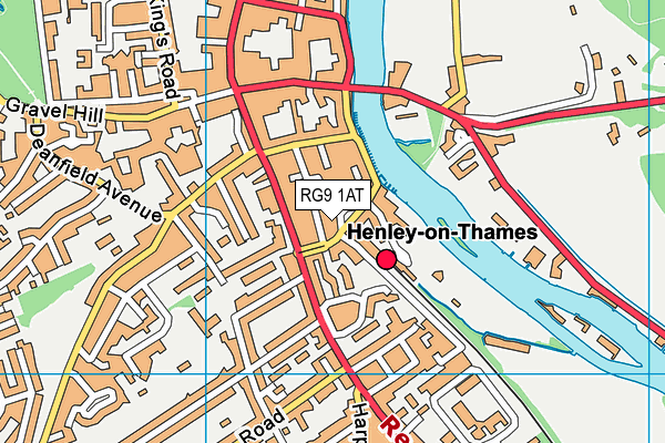 Map of IMPERIAL COURT HENLEY-ON-THAMES LIMITED at district scale