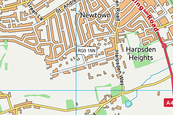 RG9 1NN map - OS VectorMap District (Ordnance Survey)