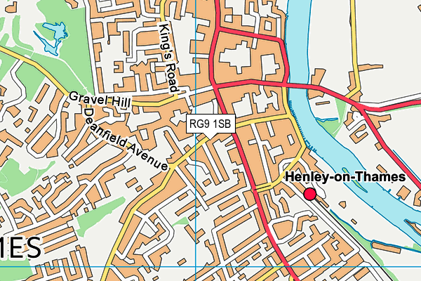 Map of HENLEY CARE LIMITED at district scale