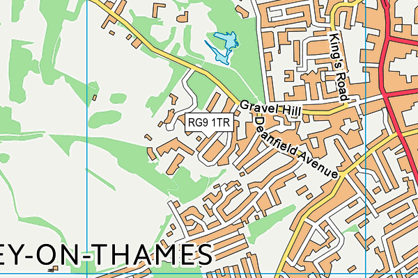 RG9 1TR map - OS VectorMap District (Ordnance Survey)