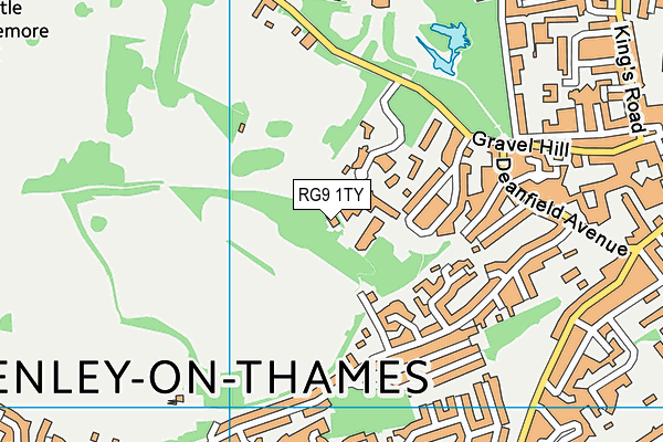 RG9 1TY map - OS VectorMap District (Ordnance Survey)