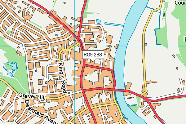 RG9 2BS map - OS VectorMap District (Ordnance Survey)