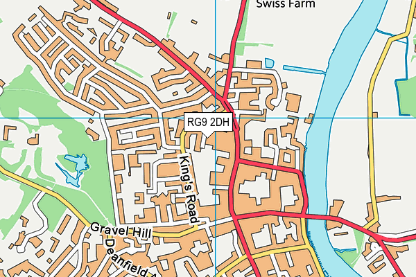 RG9 2DH map - OS VectorMap District (Ordnance Survey)