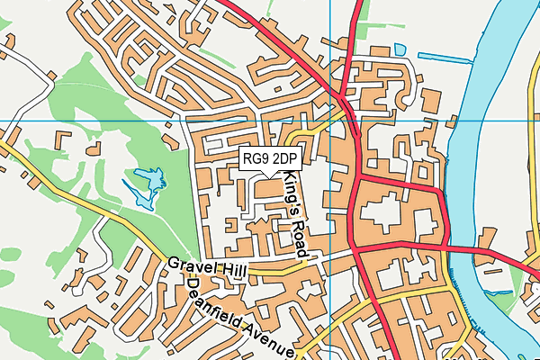 RG9 2DP map - OS VectorMap District (Ordnance Survey)