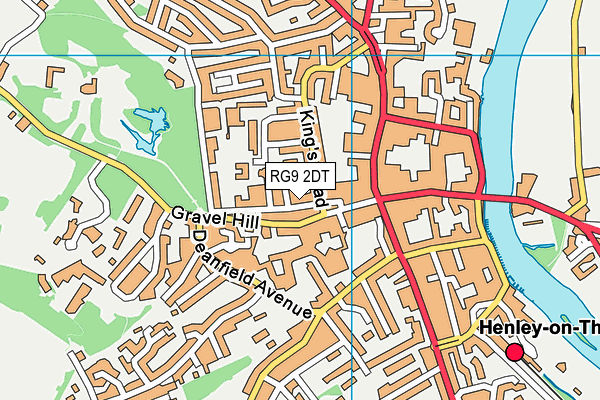 RG9 2DT map - OS VectorMap District (Ordnance Survey)