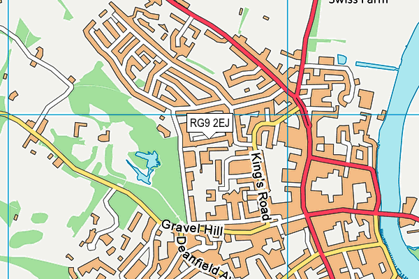 RG9 2EJ map - OS VectorMap District (Ordnance Survey)