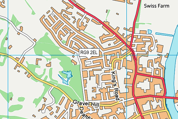 RG9 2EL map - OS VectorMap District (Ordnance Survey)