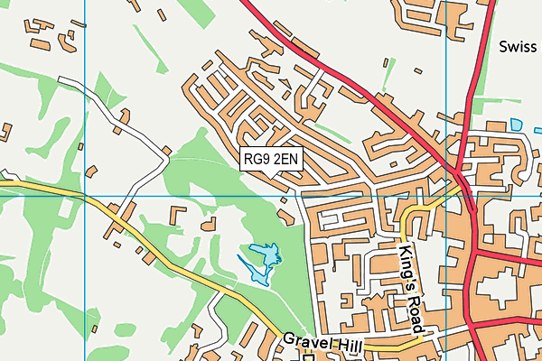 RG9 2EN map - OS VectorMap District (Ordnance Survey)
