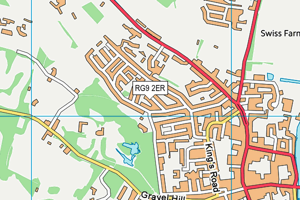 RG9 2ER map - OS VectorMap District (Ordnance Survey)