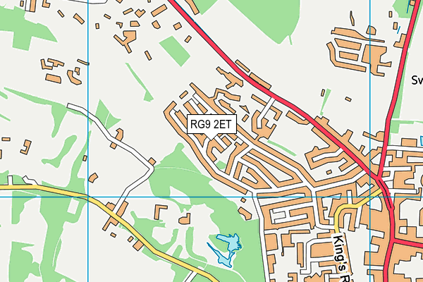 RG9 2ET map - OS VectorMap District (Ordnance Survey)