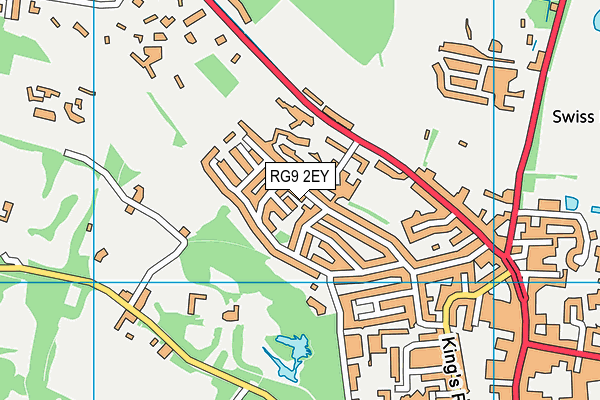 RG9 2EY map - OS VectorMap District (Ordnance Survey)