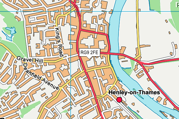 RG9 2FE map - OS VectorMap District (Ordnance Survey)