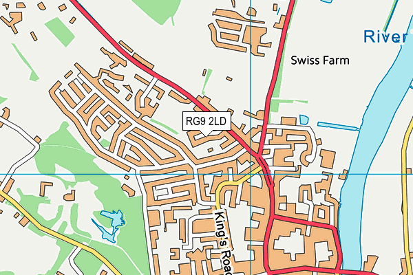 RG9 2LD map - OS VectorMap District (Ordnance Survey)