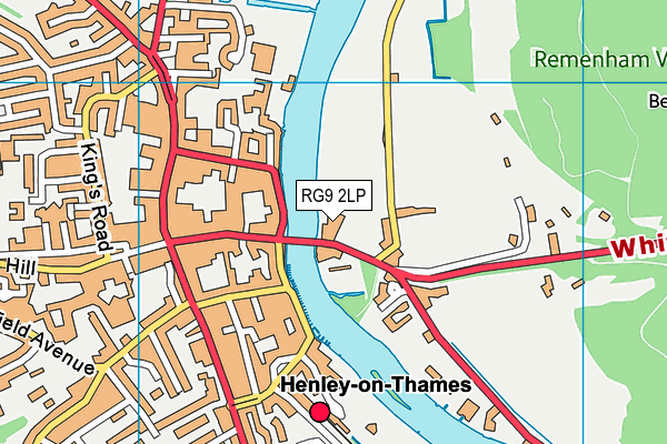 RG9 2LP map - OS VectorMap District (Ordnance Survey)