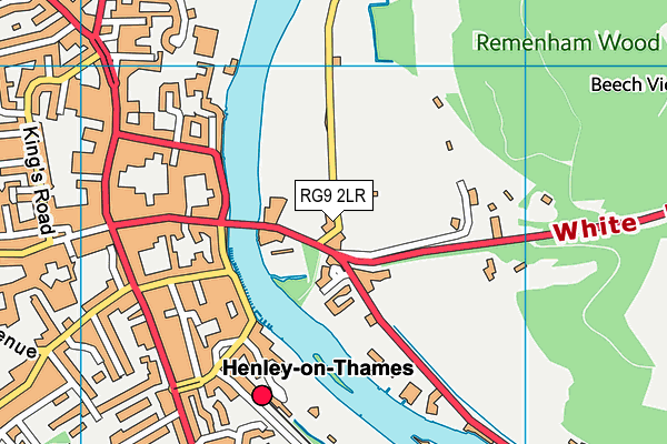 RG9 2LR map - OS VectorMap District (Ordnance Survey)