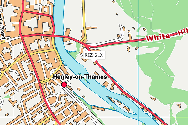 RG9 2LX map - OS VectorMap District (Ordnance Survey)