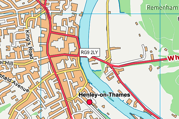 RG9 2LY map - OS VectorMap District (Ordnance Survey)