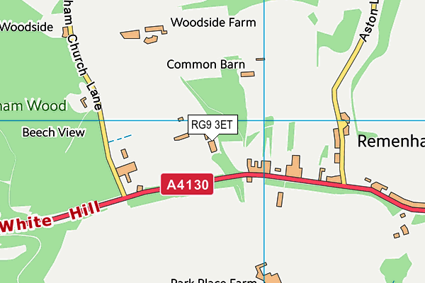 RG9 3ET map - OS VectorMap District (Ordnance Survey)