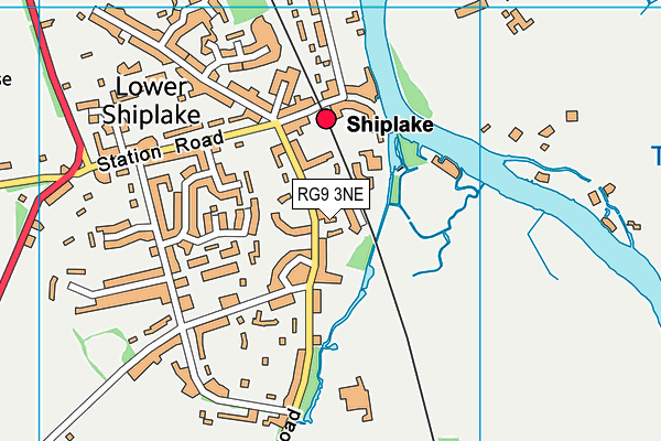 RG9 3NE map - OS VectorMap District (Ordnance Survey)