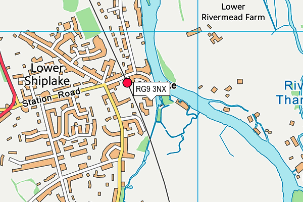 RG9 3NX map - OS VectorMap District (Ordnance Survey)