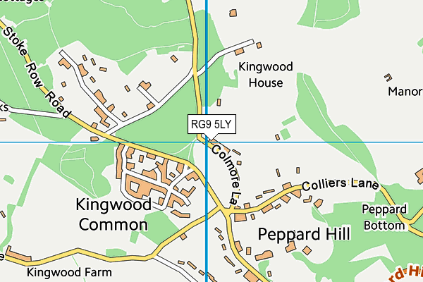 RG9 5LY map - OS VectorMap District (Ordnance Survey)