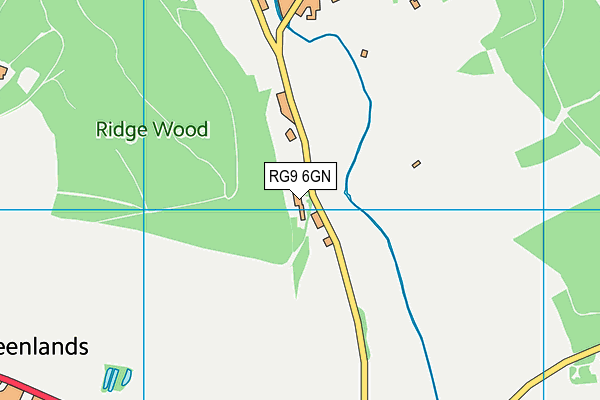 RG9 6GN map - OS VectorMap District (Ordnance Survey)