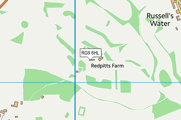 RG9 6HL map - OS VectorMap District (Ordnance Survey)