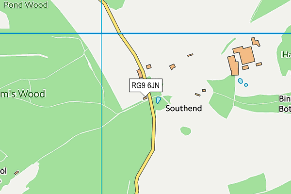 RG9 6JN map - OS VectorMap District (Ordnance Survey)