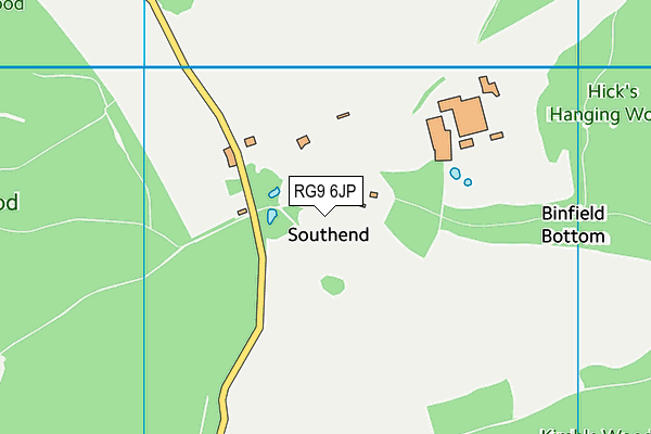 RG9 6JP map - OS VectorMap District (Ordnance Survey)