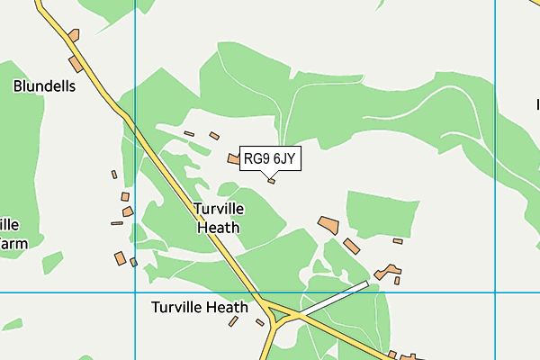 RG9 6JY map - OS VectorMap District (Ordnance Survey)