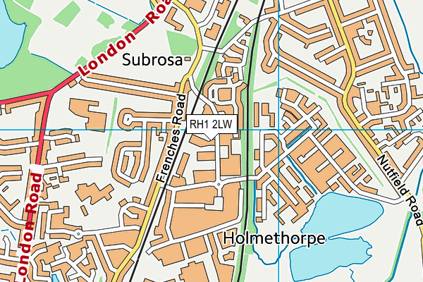 Map of WILLIAM THORNTON INTERIORS LIMITED at district scale