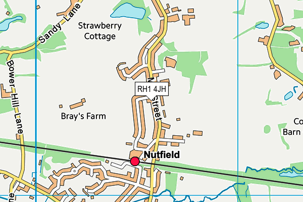 Map of THE BE SEEN HUB LTD at district scale