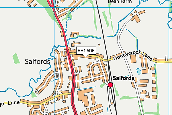 Map of BOURNE TO TUNE LTD at district scale