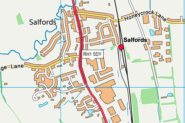 Map of RESTORE SHRED LIMITED at district scale