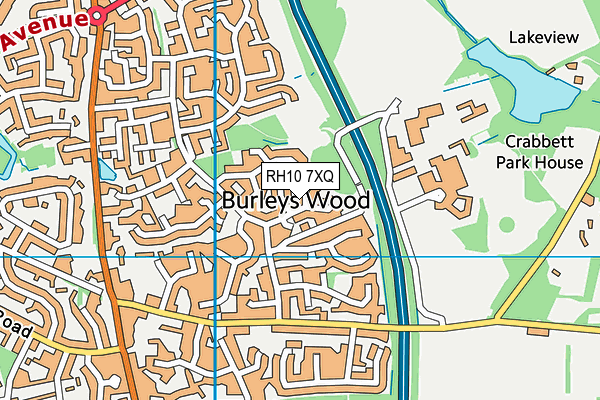 Map of CRAWLEY ASSET GROUP LIMITED at district scale