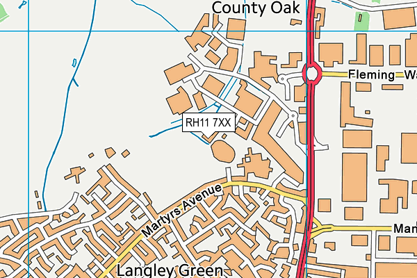 Map of CHRISTOPHER GEORGE LIMITED at district scale